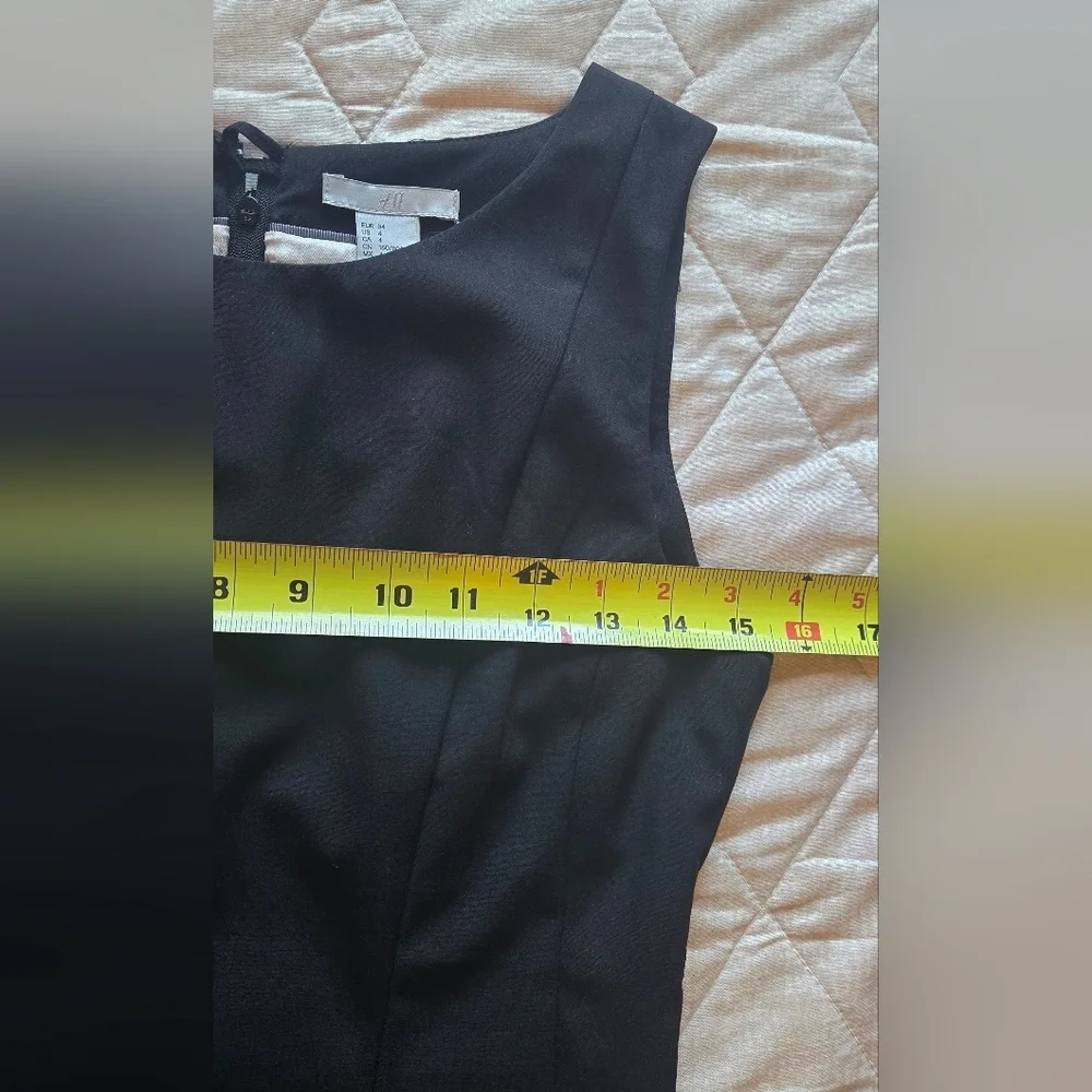 H&M Chic Black Professional Dress - Picture 5 of 10